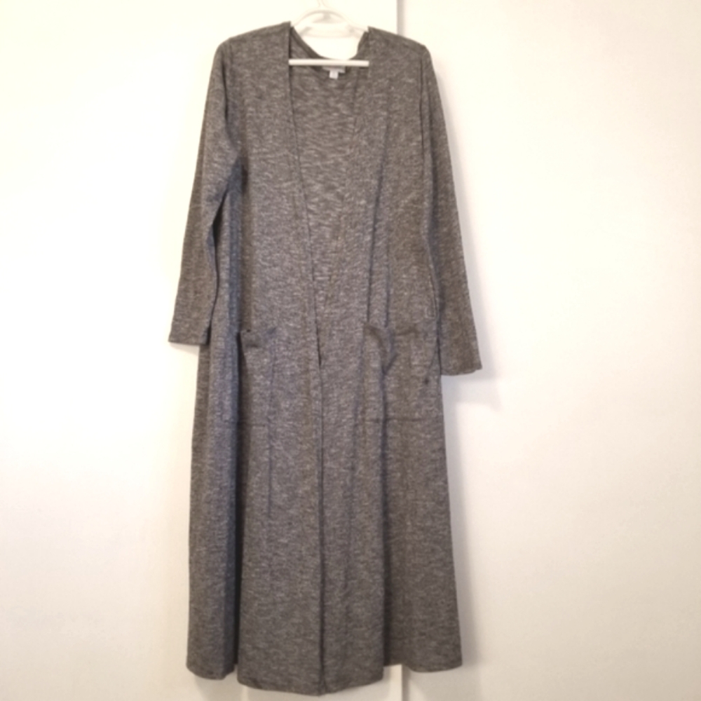 Lularoe Gray Cardigan Duster XL